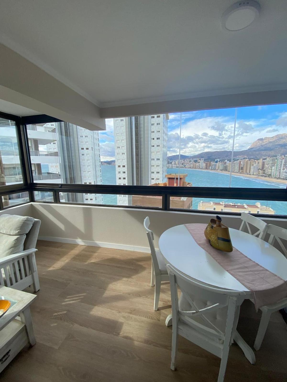 Amazing Panoramic View Trinisol 2 Apartment Benidorm Exterior photo